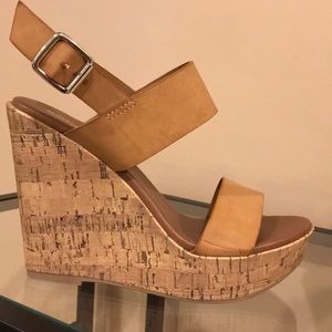 Tan Wedges
